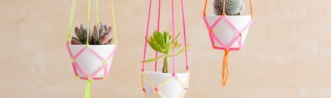Como fazer suporte para pendurar plantas