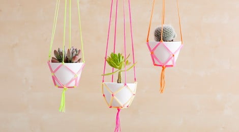 Como fazer suporte para pendurar plantas