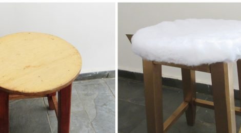 Como reformar um banquinho de madeira de forma fácil