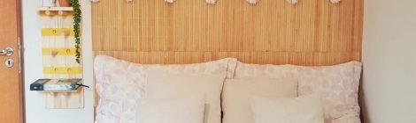 Cabeceira fácil de R$ 50 - DIY