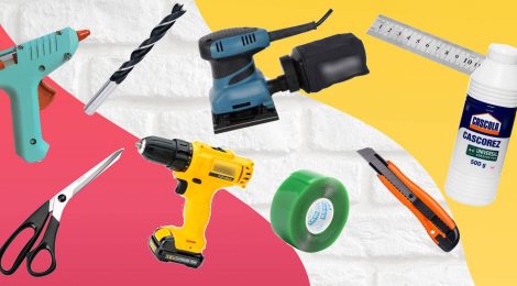 Materiais básicos para fazer DIY na sua casa