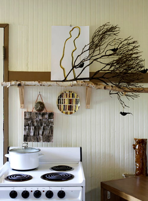Decoração-com-ramos-galhos-e-madeira-cozinha