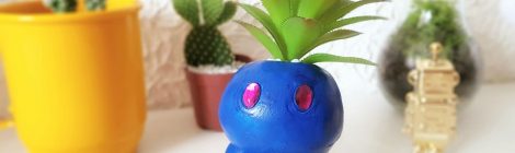 Como fazer um vaso de Pokémon - Oddish