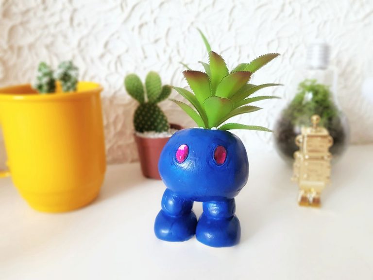 Como fazer um vaso de Pokémon – Oddish