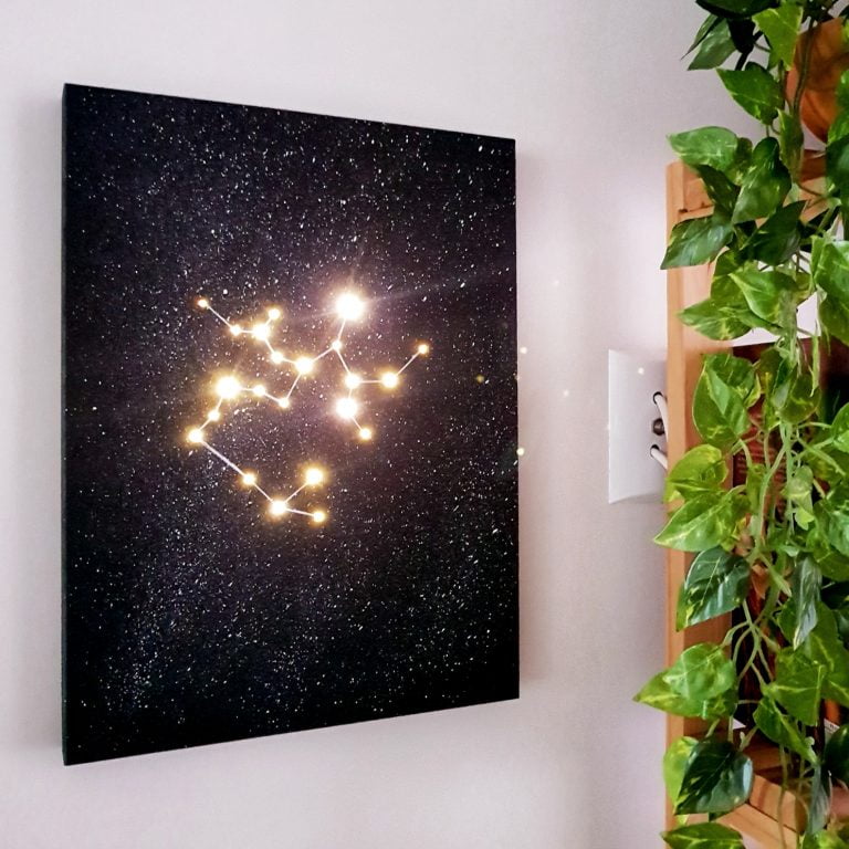 Como fazer quadro de signo – DIY