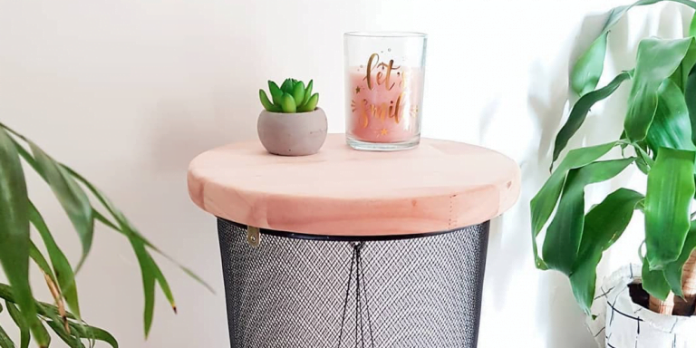 Como fazer mesa lateral – DIY