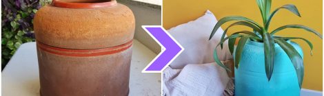 Decoração com filtro velho - DIY