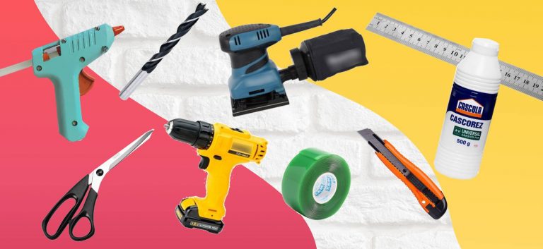 Materiais básicos para fazer DIY na sua casa