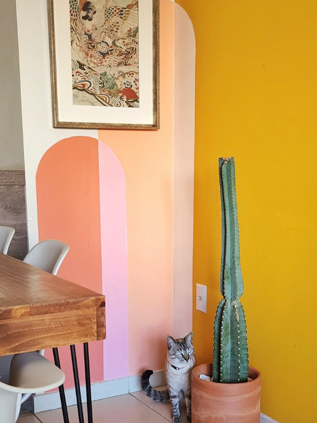 Técnica fácil para pintar o canto da parede