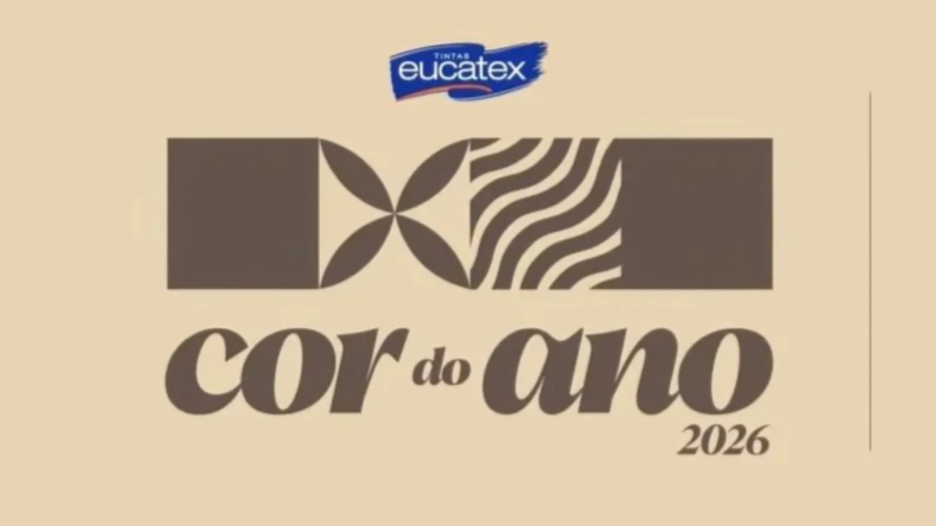 Cores do ano 2026 da Eucatex são Porcelana e Terra Rica: saiba mais