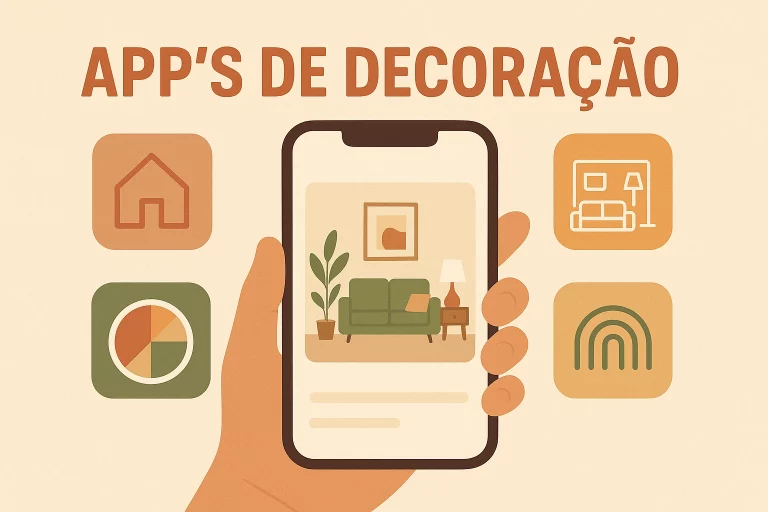 Cinco aplicativos gratuitos que vão inspirar a sua decoração em casa