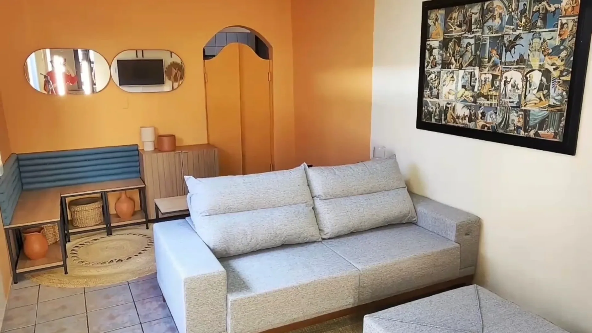 Transformação de sala antiga: a reforma da casa dos meus pais sem quebra-quebra