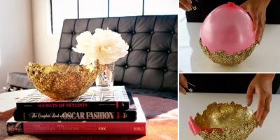 DIY: Tigela de glitter