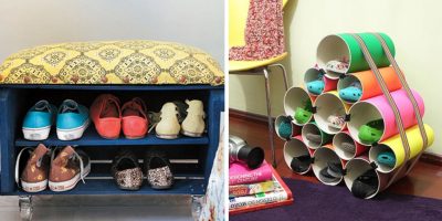 Inspiração e DIY: sapateiras criativas!