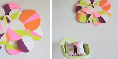 DIY: faça um lindo e criativo mural 3D