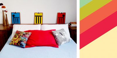 Criando em casa: pranchetas na cabeceira da cama