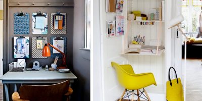 Inspiração do dia: escrivaninhas decoradas