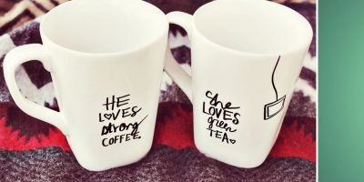 DICA/DIY: Crie sua própria caneca personalizada gastando pouco