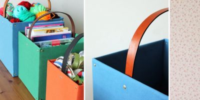 DIY: Aproveitando caixas de papelão na organização da casa