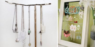 DIY: ideias criativas para guardar bijuterias