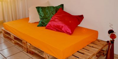 Finalmente: meu sofá de pallets!