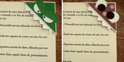 DIY: marcadores de livros divertidos!