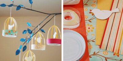 DIY: delicadas gaiolas de papel