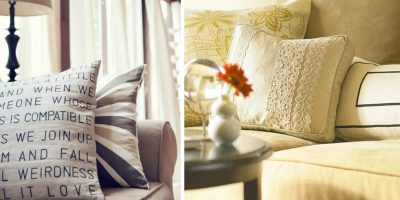 Inspiração do dia: almofadas criativas na decoração