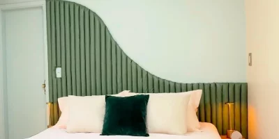 Como fazer cabeceira de cama usando boias de piscina