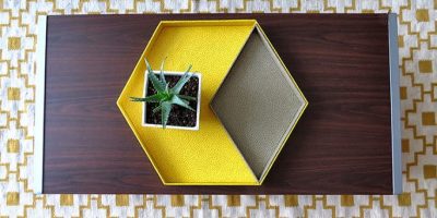 Como fazer bandeja com papelão