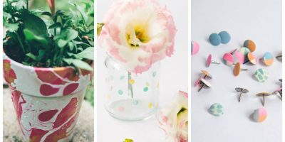 Reaproveitando esmaltes velhos na decoração