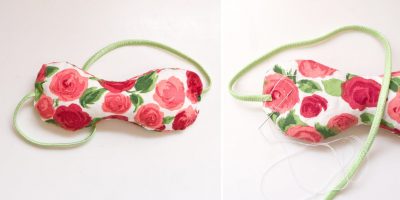Presente Dia das Mães – máscara para dormir DIY