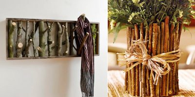 Decoração com ramos, galhos e madeira – inspire-se!