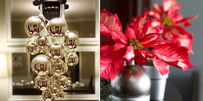 DIY: decoração com bolas de Natal