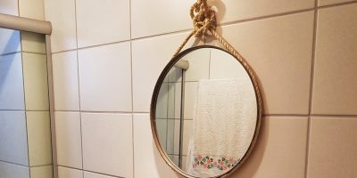 Como fazer espelho com forma de pizza – DIY