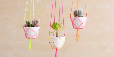 Como fazer suporte para pendurar plantas