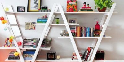 Como reaproveitar escadas na decoração