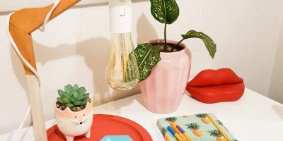 Como fazer luminária com cabide