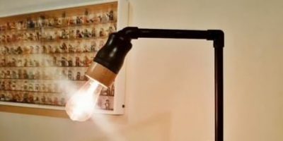 Como fazer luminária de PVC e pilão