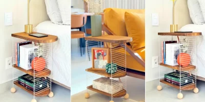 Como fazer mesa de cabeceira com grelha de churrasco em 5 passos