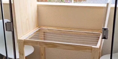 5 passos para fazer uma mesa-varal estilosa e funcional