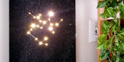 Como fazer quadro de signo – DIY