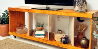 Como fazer um rack usando piso de porcelanato em 5 passos