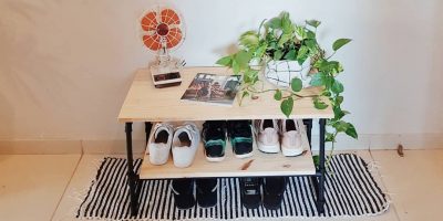 Sapateira de cano PVC – DIY