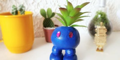 Como fazer um vaso de Pokémon – Oddish